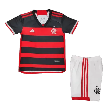 Kids CR Flamengo Home Soccer Kits 2024/25 - bestsoccerstore