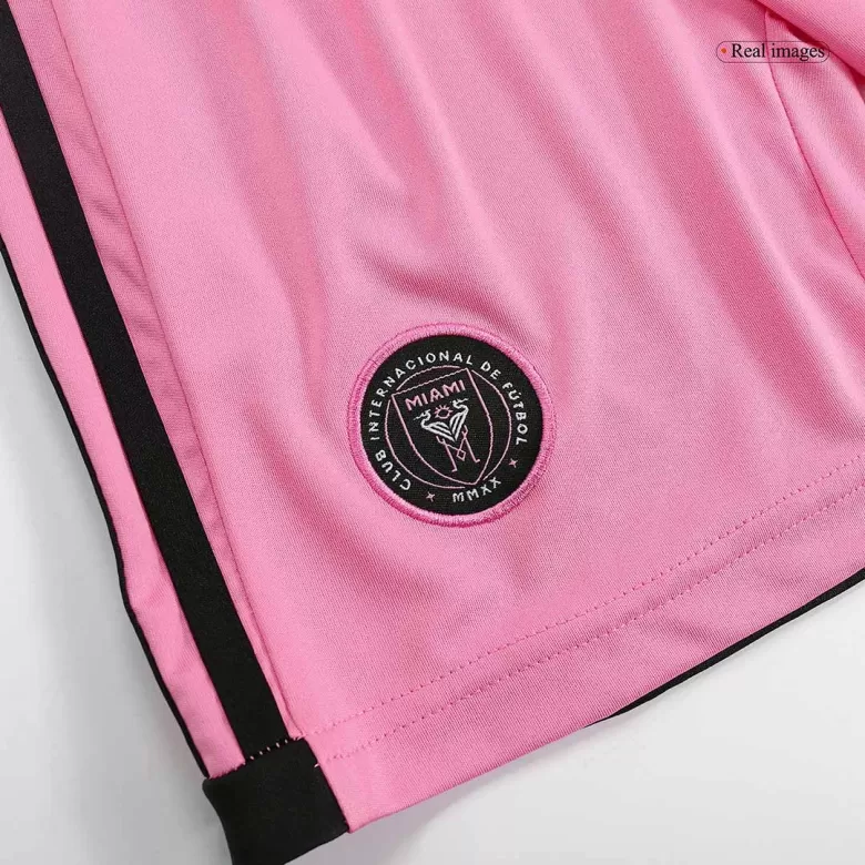 Kids Inter Miami CF Custom Home Soccer Kits 2024 - bestsoccerstore