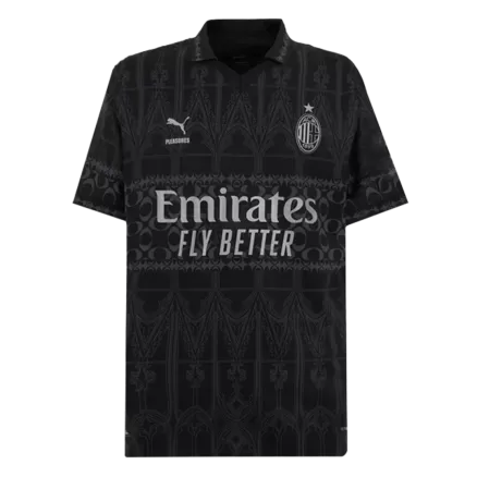 Authentic Soccer Jersey AC Milan X Pleasures Fourth Away Shirt 2023/24 - bestsoccerstore