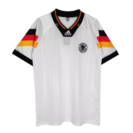 Germany Retro Jersey Home Soccer Shirt 1992 - bestsoccerstore