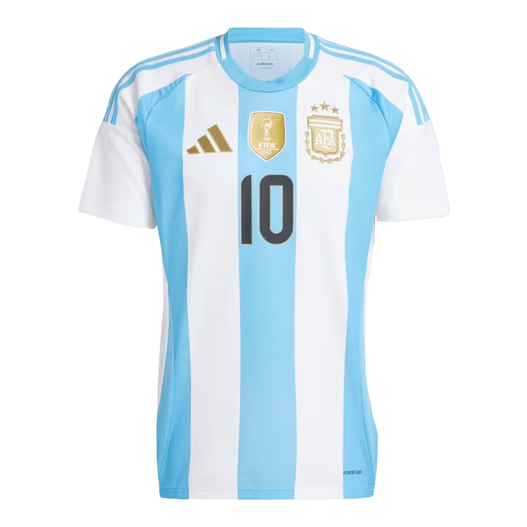 MESSI #10 Argentina Soccer Jersey Home Custom Shirt - bestsoccerstore