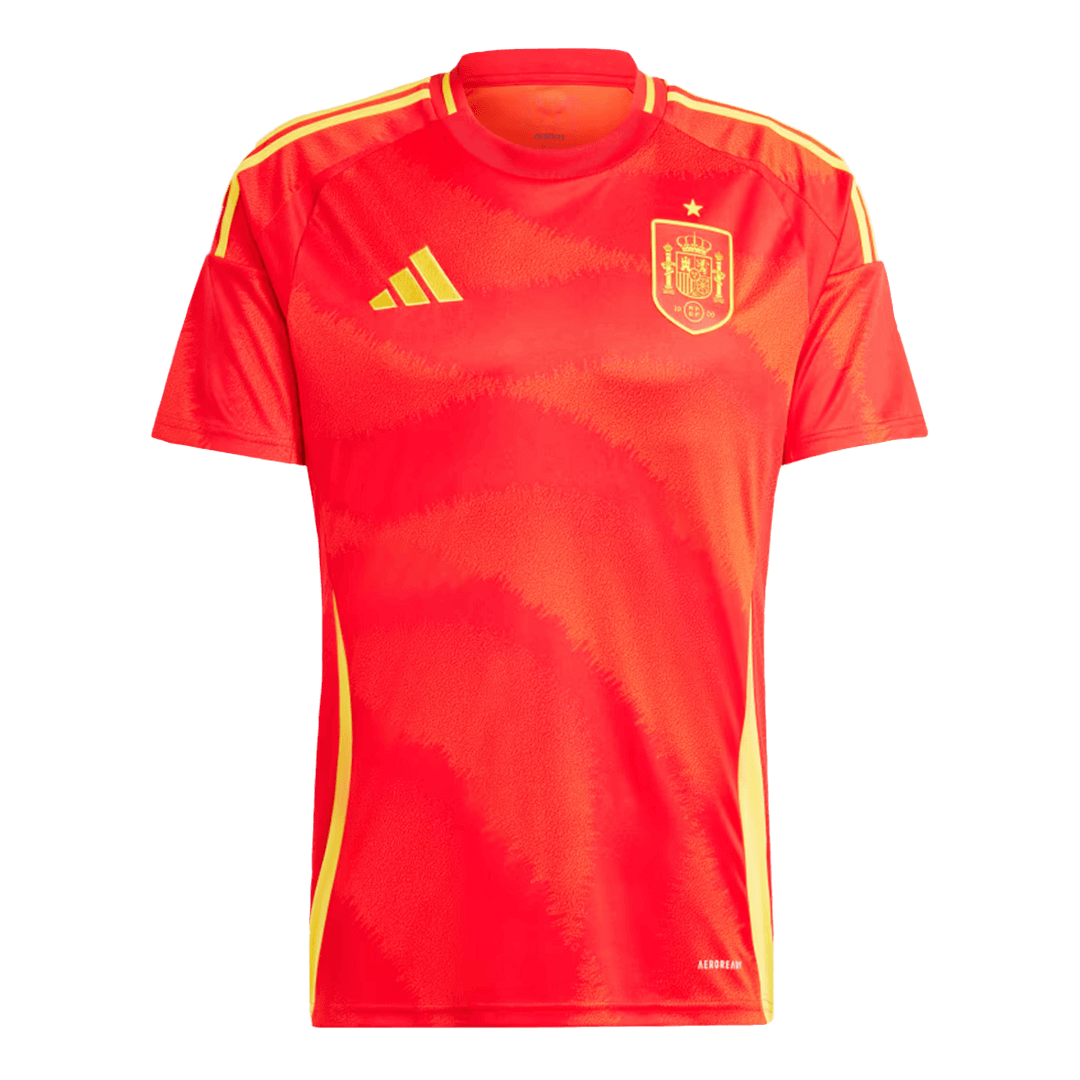 Spain Jersey Custom Soccer Jersey Home - bestsoccerstore