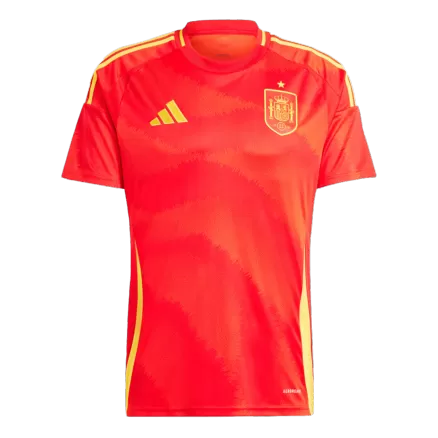 Spain Jersey Custom Soccer Jersey Home 2024 - bestsoccerstore