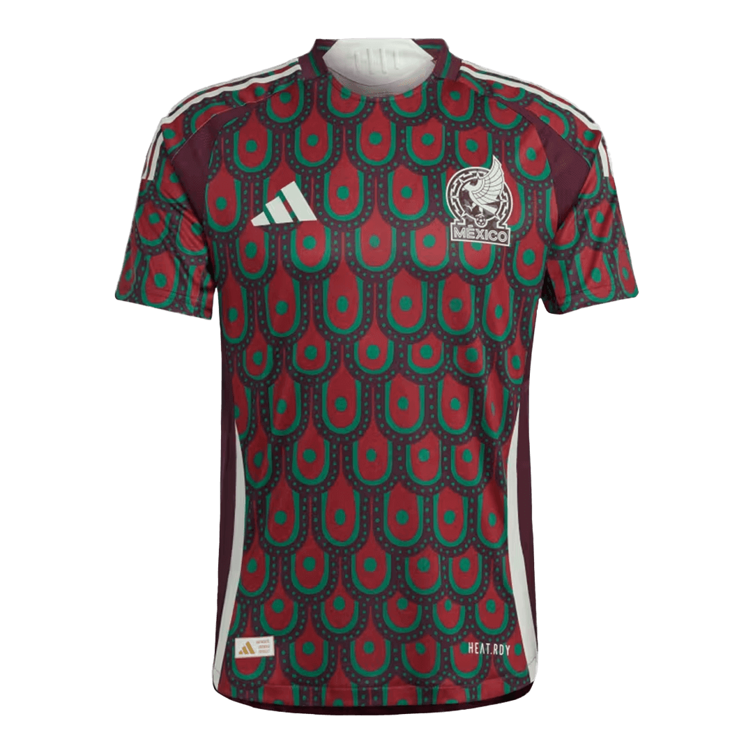 Authentic Soccer Jersey Mexico Home Shirt 2024 | bestsoccerstore