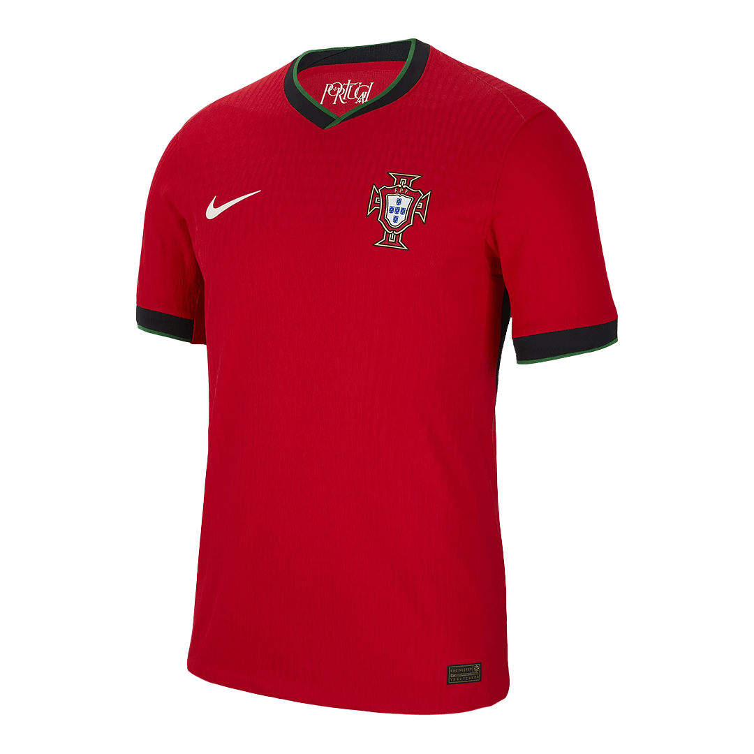 Portugal Home Custom Player Version Soccer Jersey Euro - bestsoccerstore