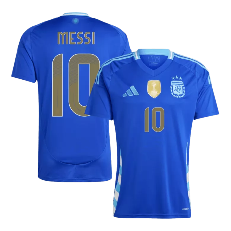MESSI #10 Argentina Soccer Jersey Away Custom Shirt 2024 - bestsoccerstore