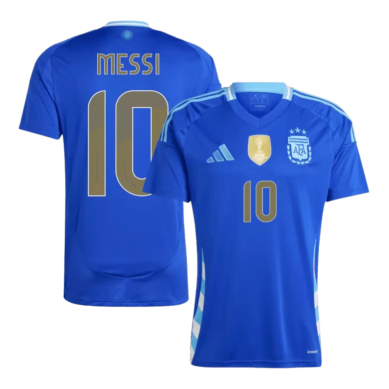 MESSI #10 Argentina Soccer Jersey Away Custom Shirt 2024 - bestsoccerstore