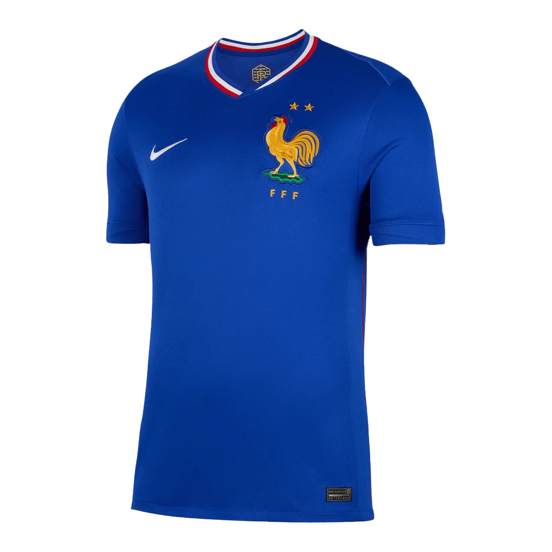 France Soccer Jersey Home Custom Shirt - bestsoccerstore