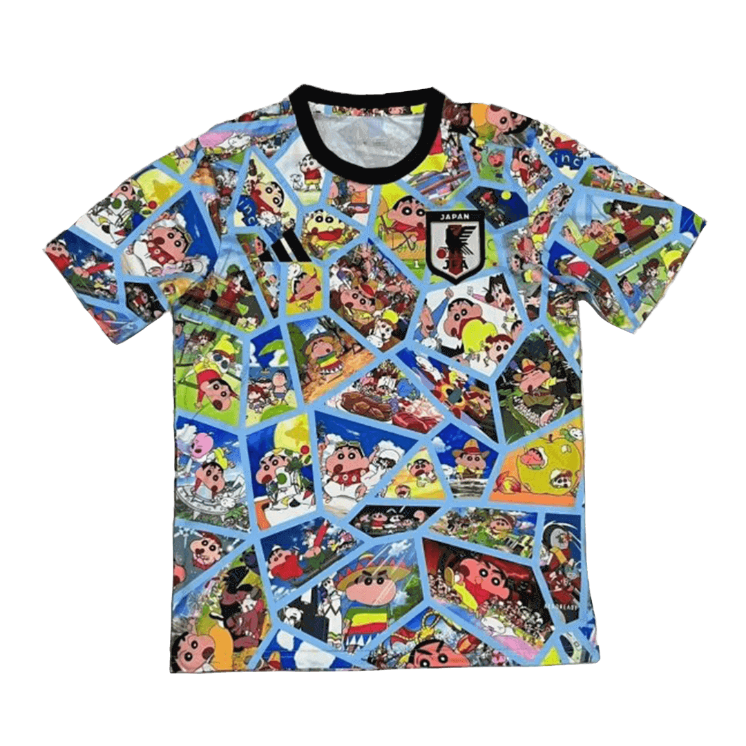 Japan X Crayon Shin-chan Soccer Jersey Shirt 2024