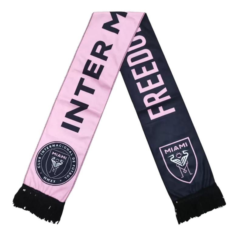 Inter Miami CF Soccer Scarf Pink&Black - bestsoccerstore