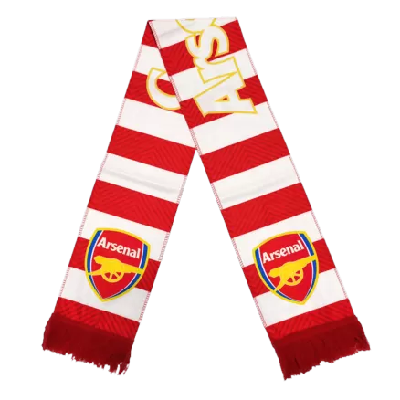 Arsenal Soccer Scarf Red&White - bestsoccerstore