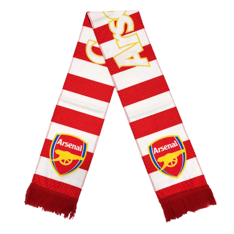 Arsenal Soccer Scarf Red&White - bestsoccerstore