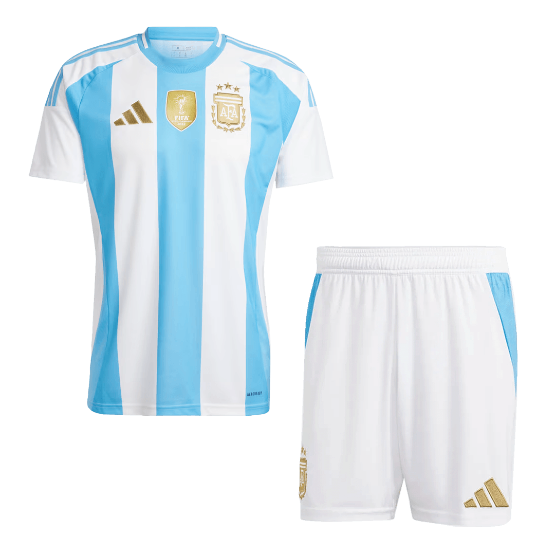 Argentina Home Soccer Uniform Kits - bestsoccerstore