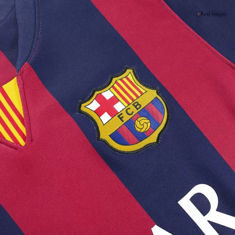 Barcelona Retro Jersey Home Soccer Shirt 2014/15 - bestsoccerstore