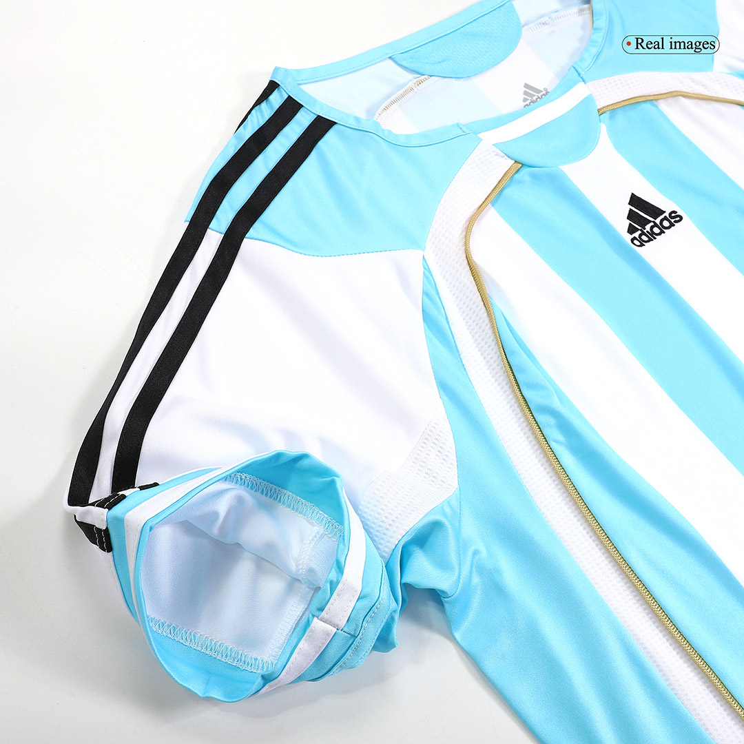 Argentina Jersey Custom Home Soccer Jersey 2006 - bestsoccerstore