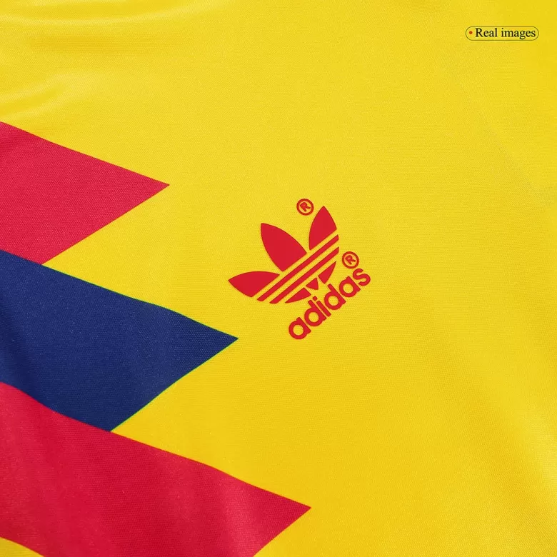 Colombia Jersey Custom Home Soccer Jersey 1990 - bestsoccerstore