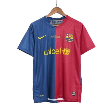 Barcelona Retro Jersey Home Soccer Shirt 2008/09 - UCL - bestsoccerstore