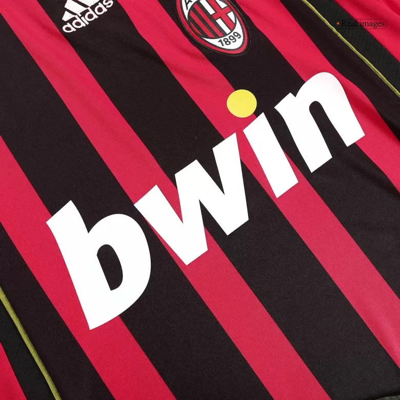 AC Milan Jersey Custom Home Soccer Jersey 2006/07 - bestsoccerstore