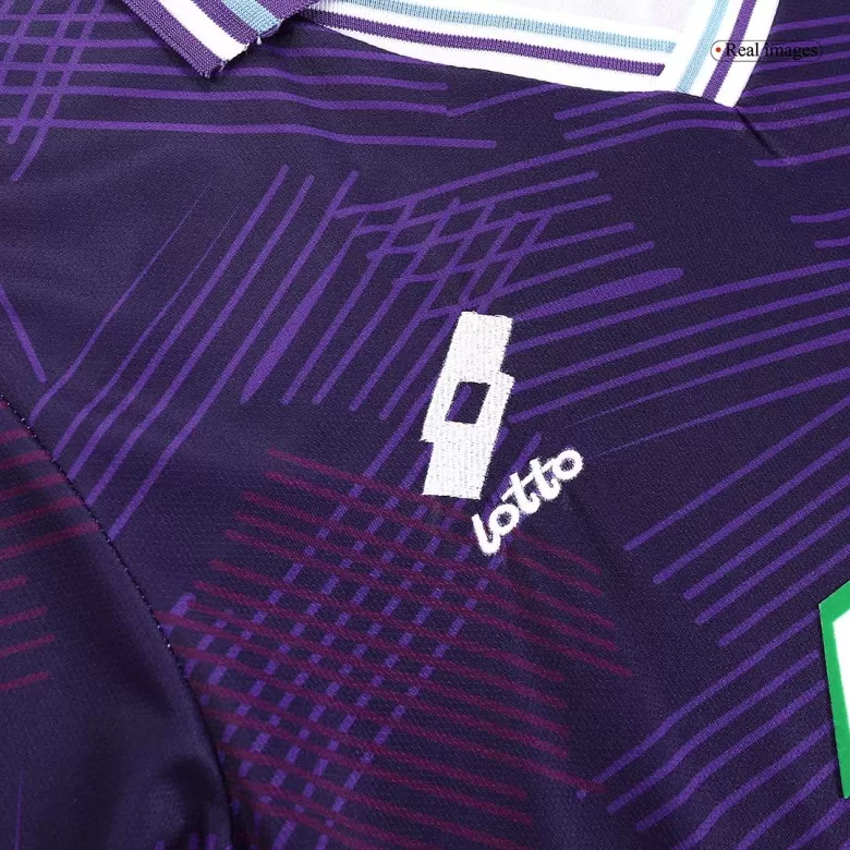 Fiorentina Retro Jersey Home Soccer Shirt 1992/93 - bestsoccerstore