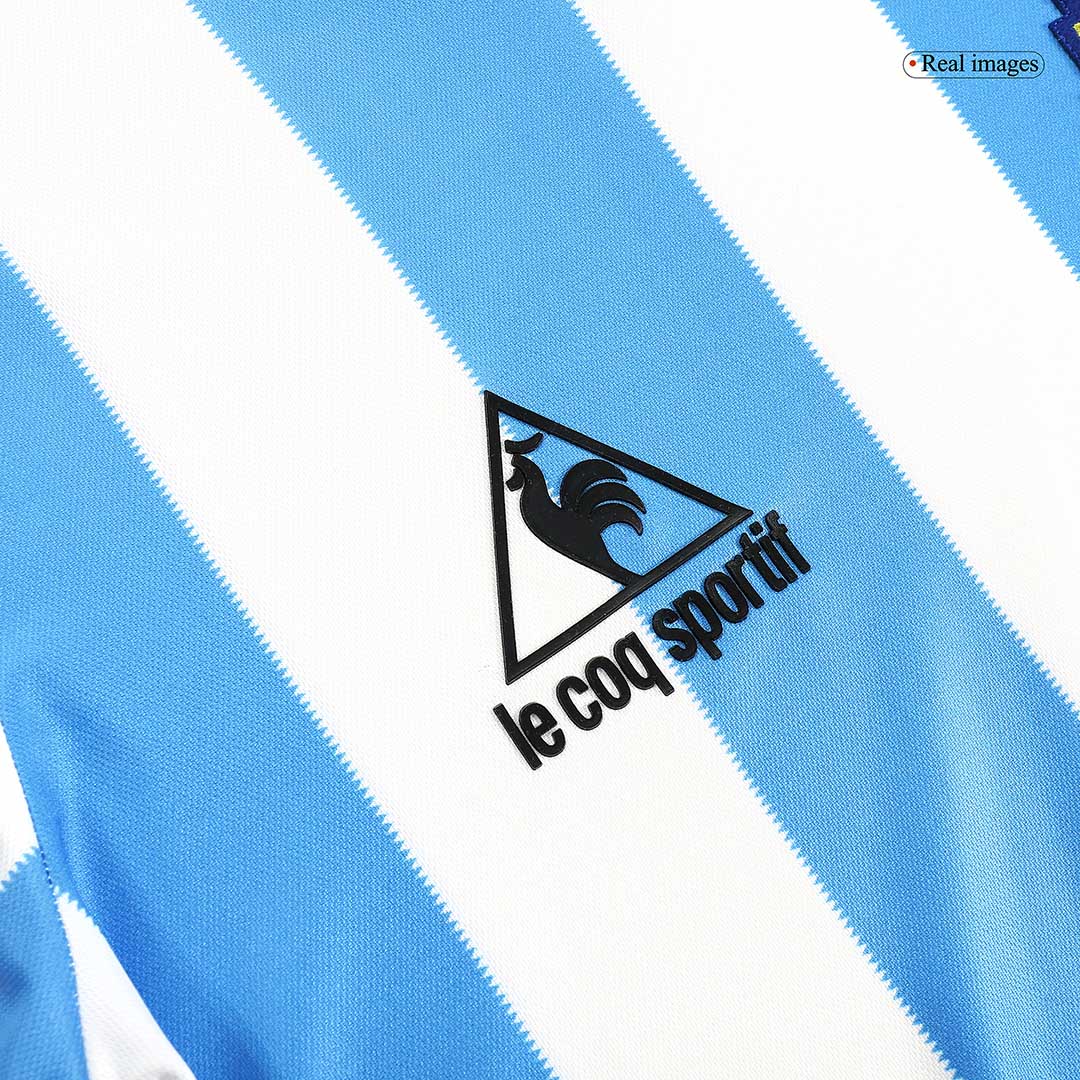 Argentina 1986 Retro Jersey Home Soccer Shirt - bestsoccerstore