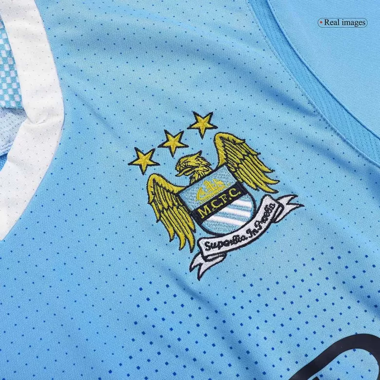 Manchester City Jersey Custom Home Soccer Jersey 2011/12 - bestsoccerstore