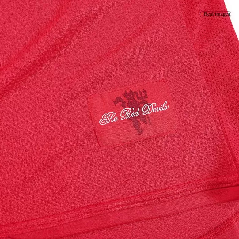 Manchester United Jersey Custom Home Soccer Jersey 2007/08 - bestsoccerstore