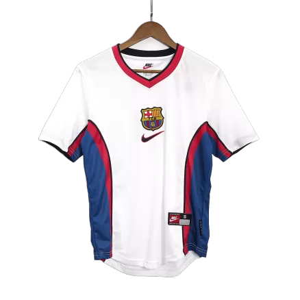 Barcelona Retro Jersey Away Soccer Shirt 1998/99 - bestsoccerstore