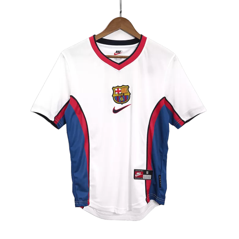 Barcelona Retro Jersey Away Soccer Shirt 1998/99 - bestsoccerstore
