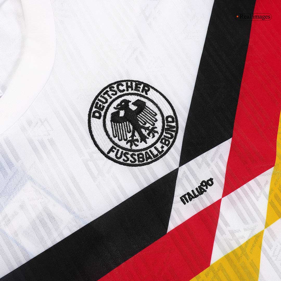 Germany Jersey Custom Home Soccer Jersey 1990 - bestsoccerstore