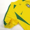 RONALDINHO #11 Brazil Retro Jersey Home Soccer Shirt 2002/03 - bestsoccerstore