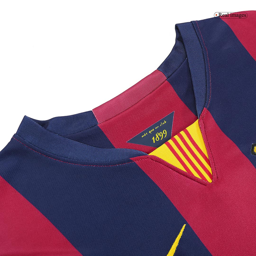 Barcelona Retro Jersey Home Soccer Shirt 2014/15