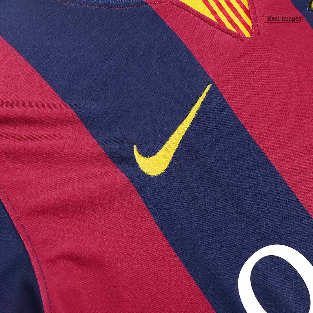 Barcelona Retro Jersey Home Soccer Shirt 2014/15