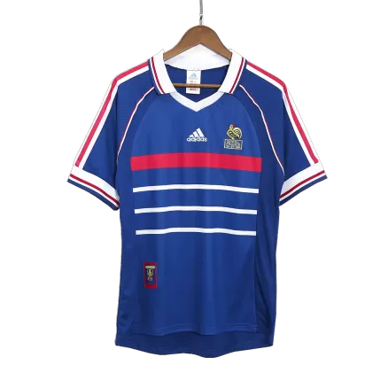 France Jersey Custom Home Soccer Jersey 1998 - bestsoccerstore