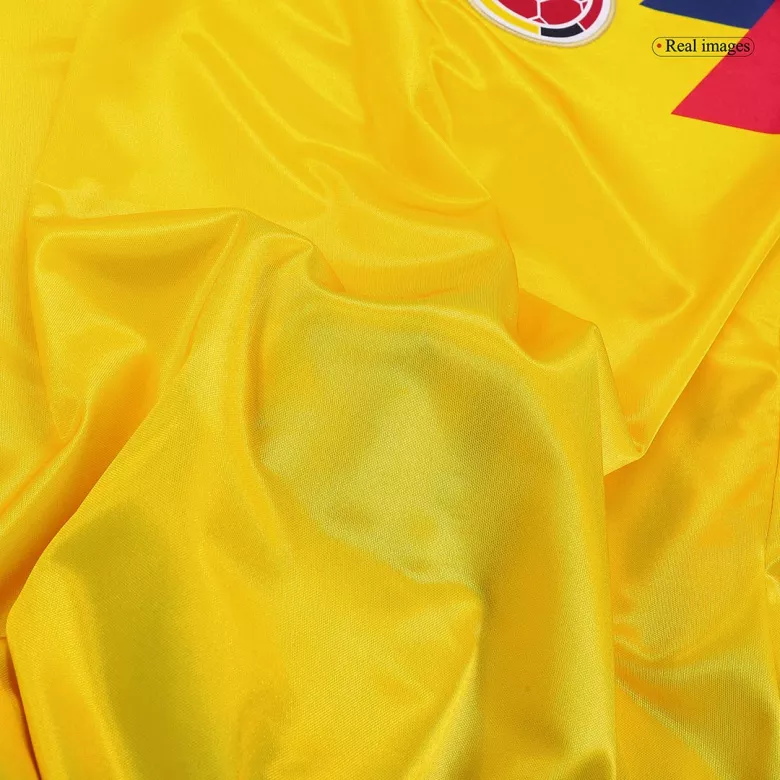 Colombia Jersey Custom Home Soccer Jersey 1990 - bestsoccerstore