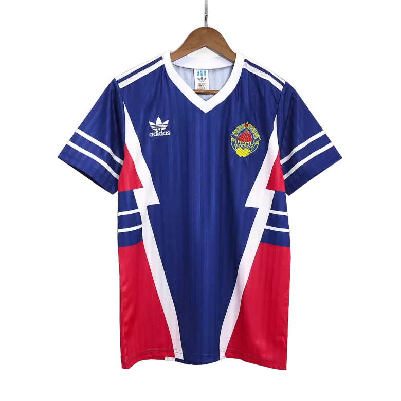 Yugoslavia Jersey Custom Home Soccer Jersey 1990 - bestsoccerstore