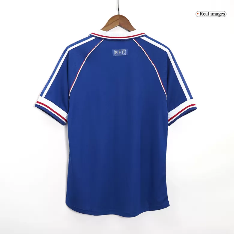 France Jersey Custom Home Soccer Jersey 1998 - bestsoccerstore