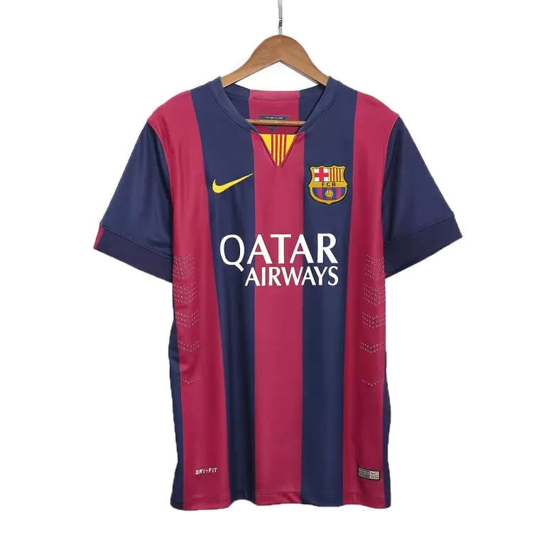 Barcelona Retro Jersey Home Soccer Shirt 2014/15 - bestsoccerstore