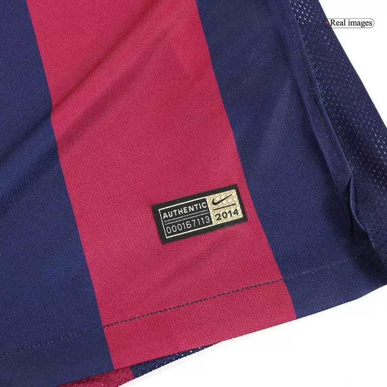 Barcelona Retro Jersey Home Soccer Shirt 2014/15 - bestsoccerstore