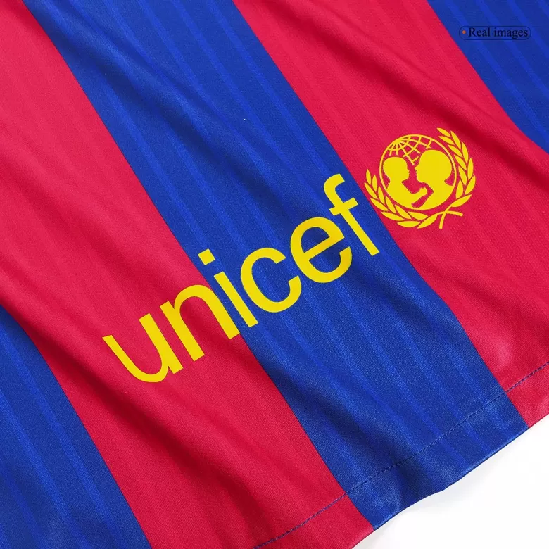  Barcelona Jersey Custom Home Soccer Retro Jersey 2016/17 - bestsoccerstore