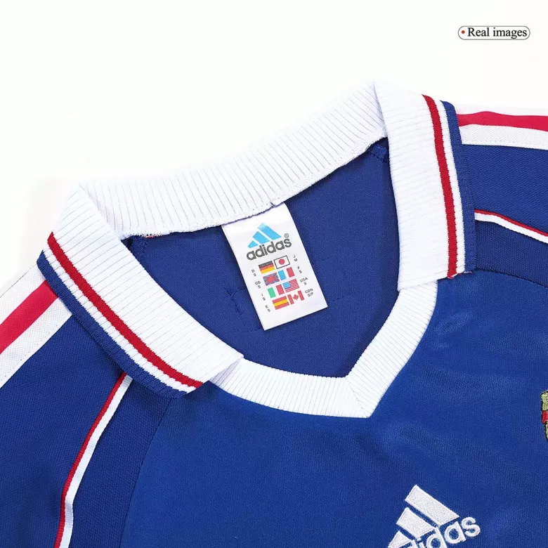 France Jersey Custom Home Soccer Jersey 1998 - bestsoccerstore