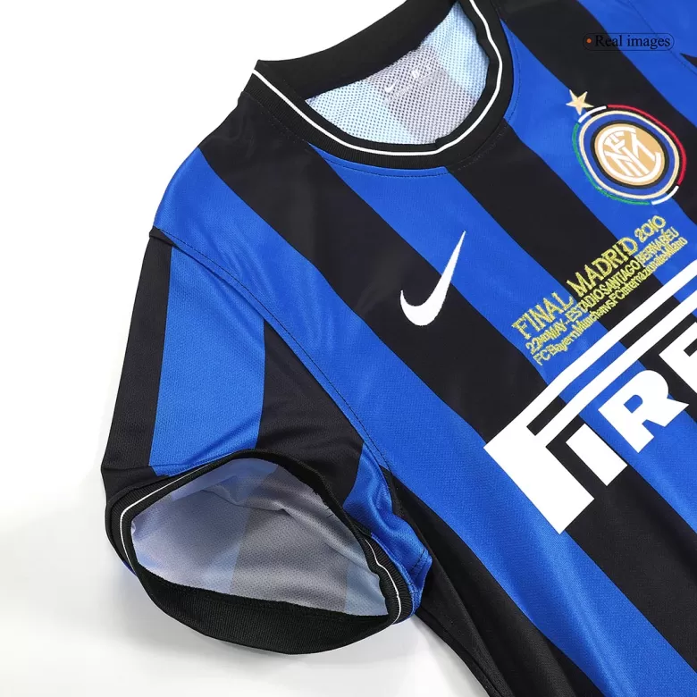 Inter Milan Jersey Custom Home Soccer Jersey 2009/10- UCL Final - bestsoccerstore