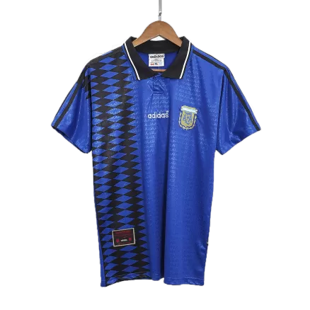 Argentina Jersey Custom Away Soccer Jersey 1994 - bestsoccerstore