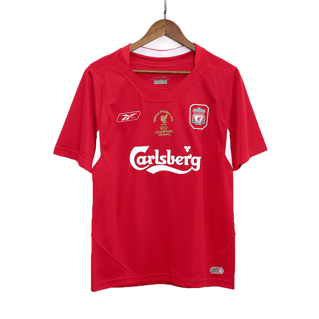 Liverpool 2005 Retro Jersey Soccer Shirt - UCL - bestsoccerstore
