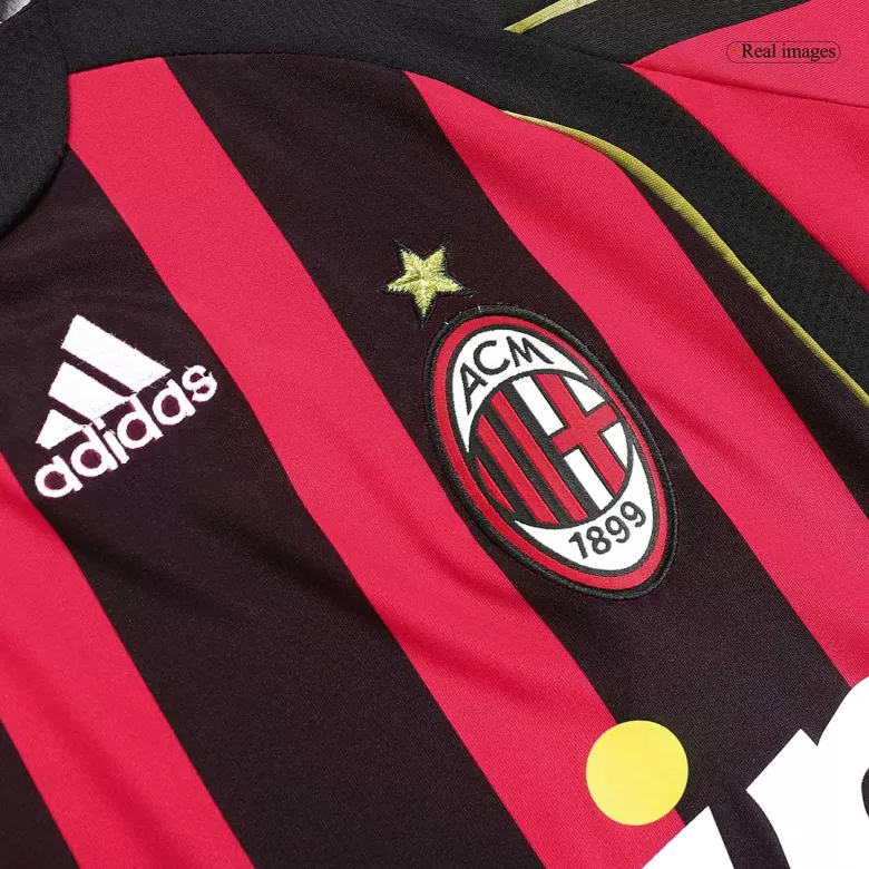 AC Milan Jersey Custom Home Soccer Jersey 2006/07 - bestsoccerstore