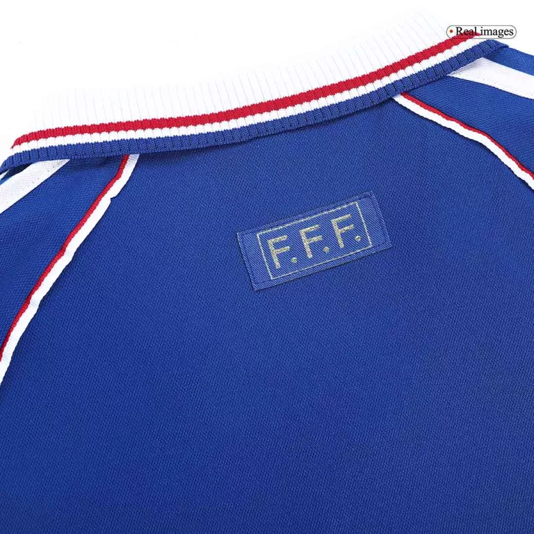 France Jersey Custom Home Soccer Jersey 1998 - bestsoccerstore