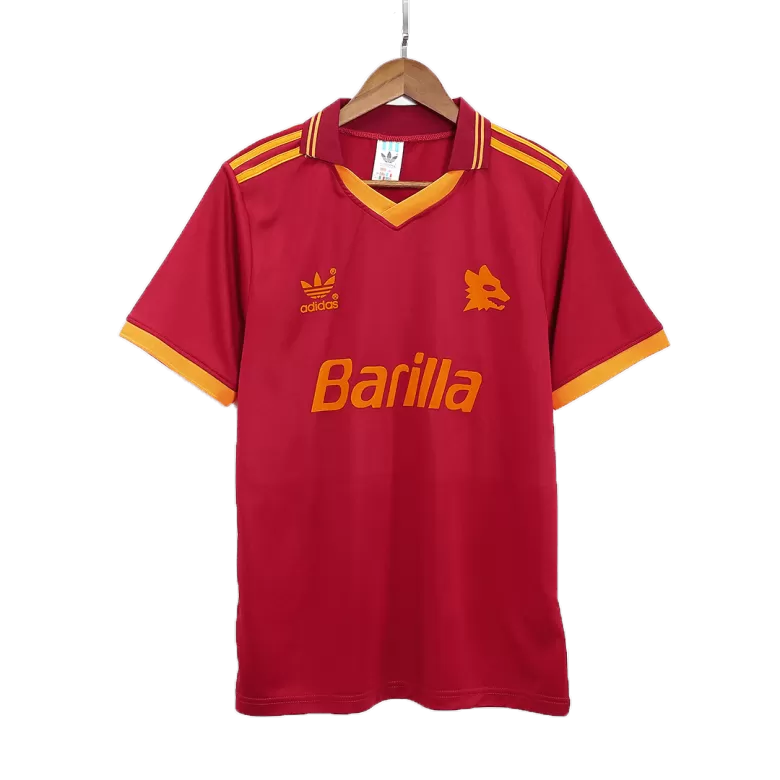 Roma Retro Jersey Home Soccer Shirt 1992/94 - bestsoccerstore