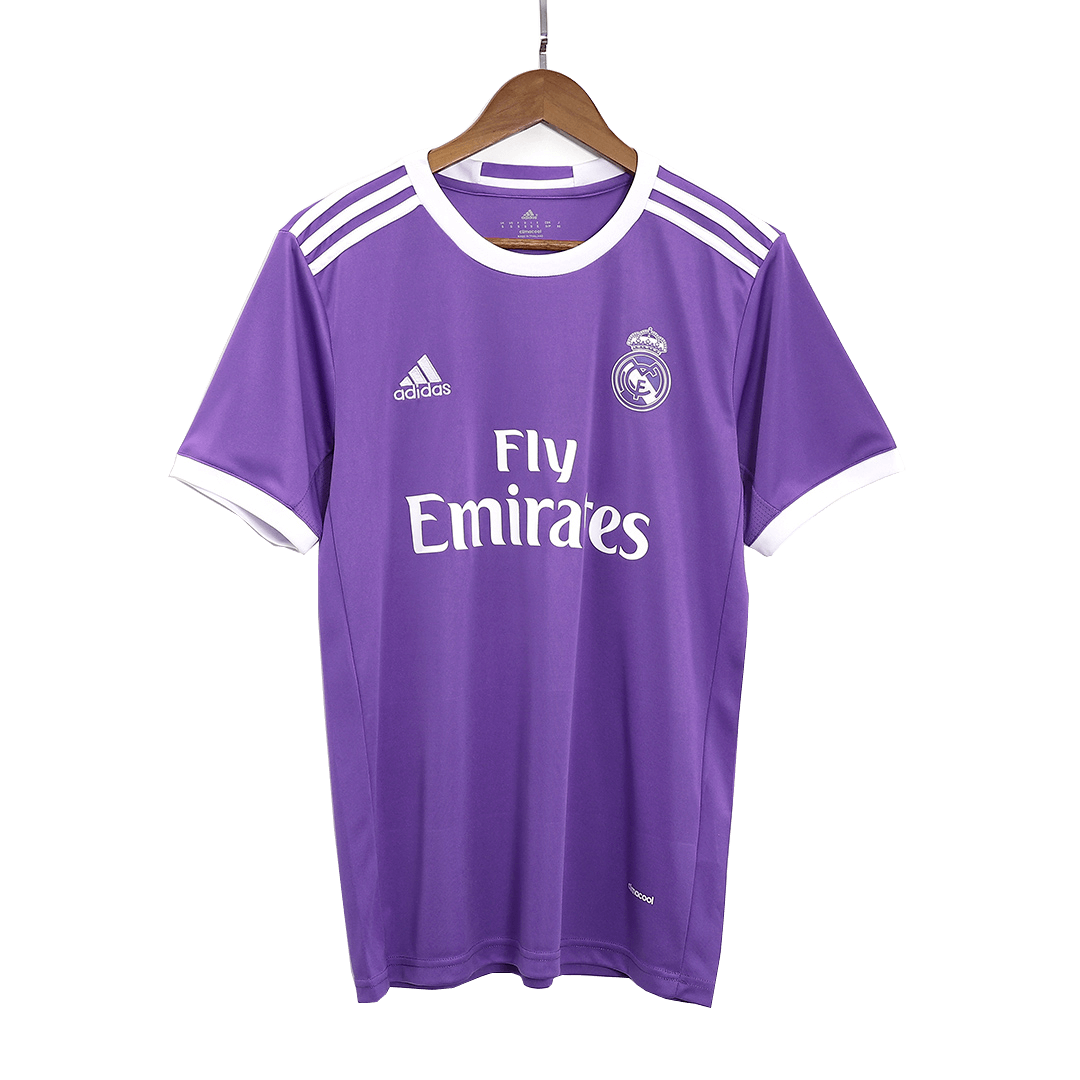RONALDO #7 Real Madrid Retro Jersey Away Soccer Shirt 2016/17 - bestsoccerstore