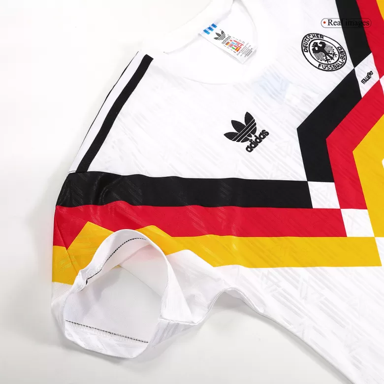 Germany Jersey Custom Home Soccer Jersey 1990 - bestsoccerstore