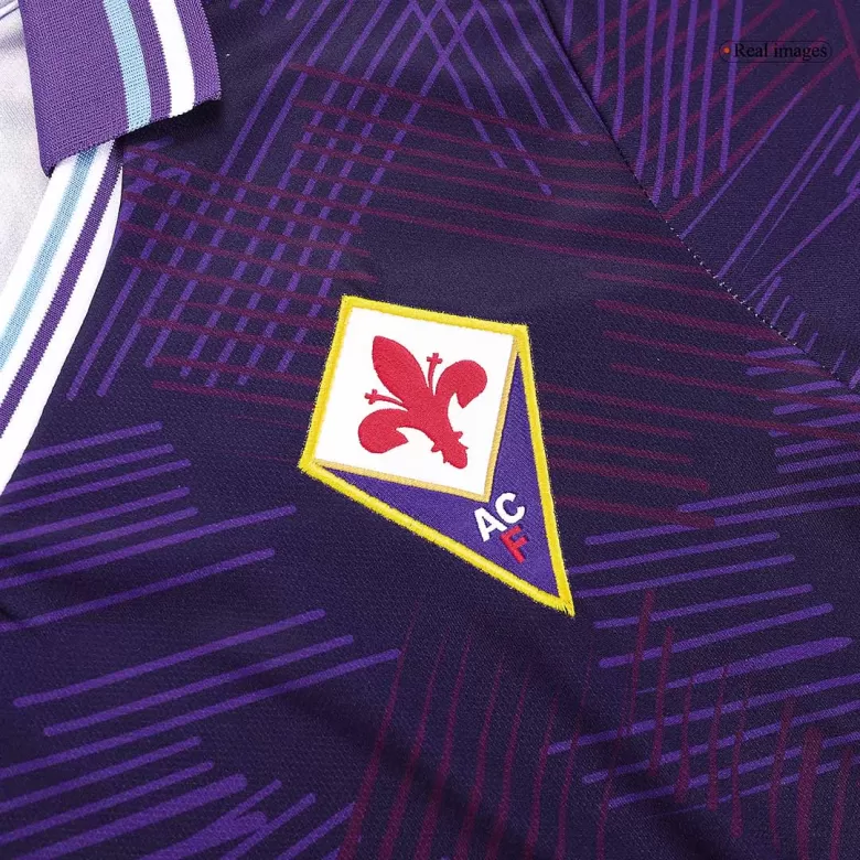 Fiorentina Retro Jersey Home Soccer Shirt 1992/93 - bestsoccerstore