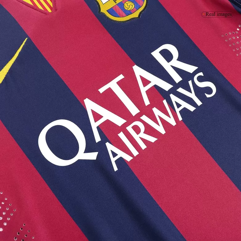 Barcelona Retro Jersey Home Soccer Shirt 2014/15 - bestsoccerstore